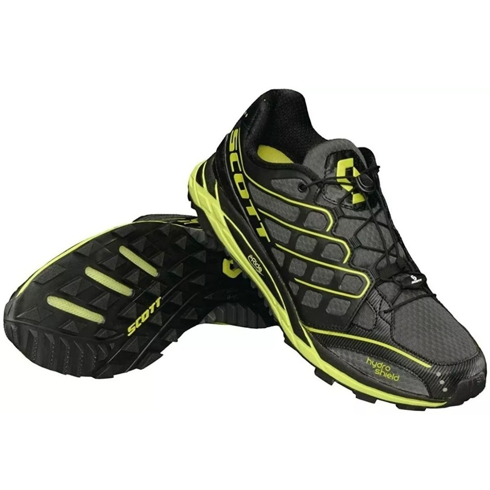 Scott Aztec Lite HS Trail Running Shoes 236991-1457017 Black and Green Size 14 M